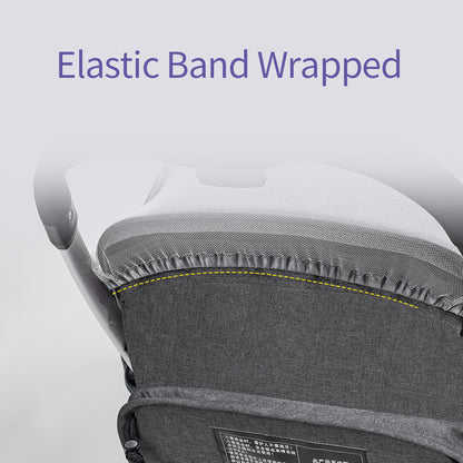 Elastic band wrapped Stroller Mosquito Net